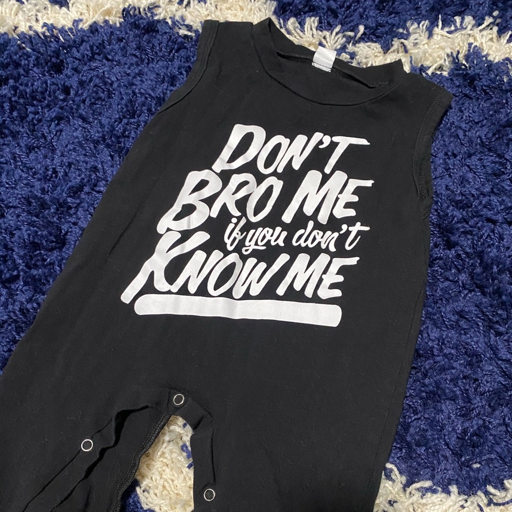 Boys Graphic Romper